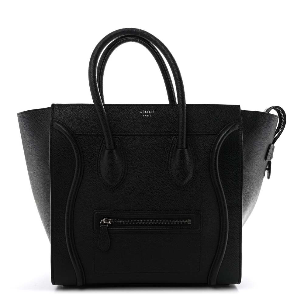 Celine Drummed Calfskin Mini Luggage #320398C14B